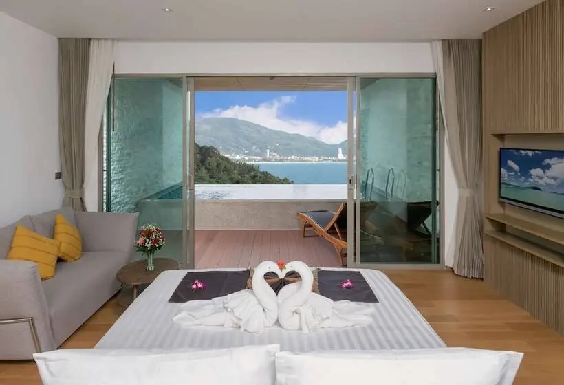 Sviitti Merinäkymä, Wyndham Grand Phuket Kalim Bay