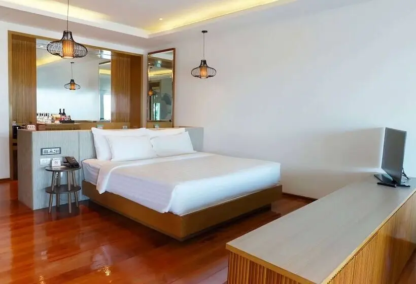 Villa 1 Makuuhuone Merinäkymä, Wyndham Grand Phuket Kalim Bay
