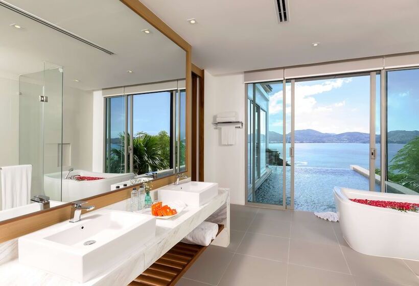 1침실 빌라 바다전망, Wyndham Grand Phuket Kalim Bay