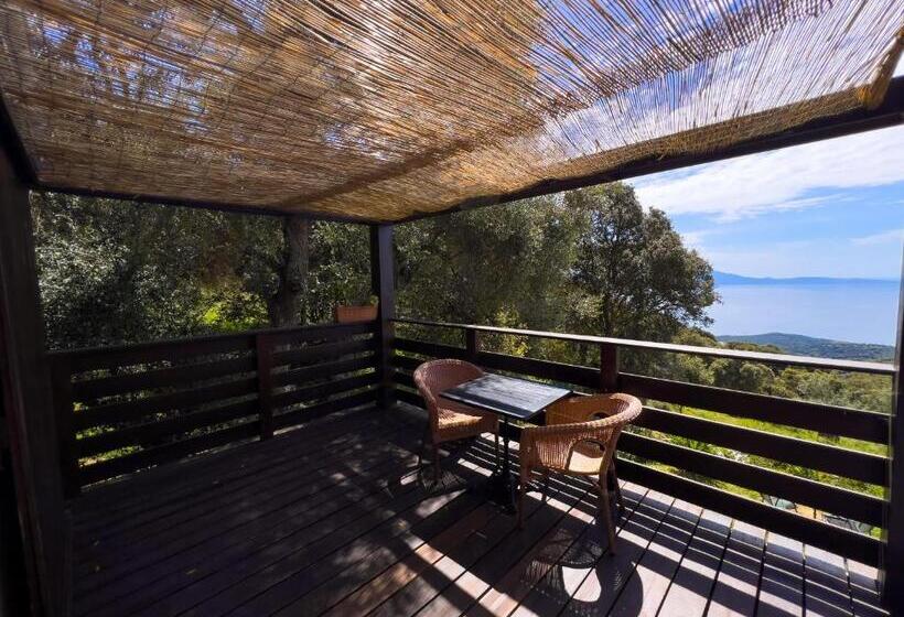 Трехместный Superior Вид на Море, La Pampa Cargese Chambres D Hotes