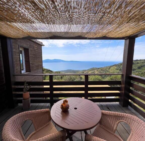 Трехместный Superior Вид на Море, La Pampa Cargese Chambres D Hotes