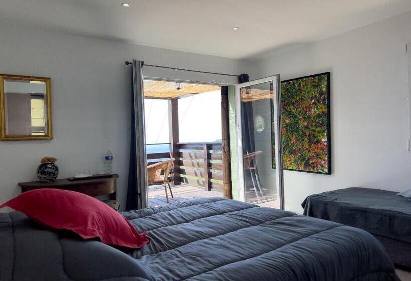 Трехместный Superior Вид на Море, La Pampa Cargese Chambres D Hotes