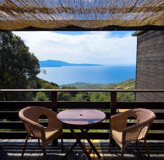 Трехместный Superior Вид на Море, La Pampa Cargese Chambres D Hotes