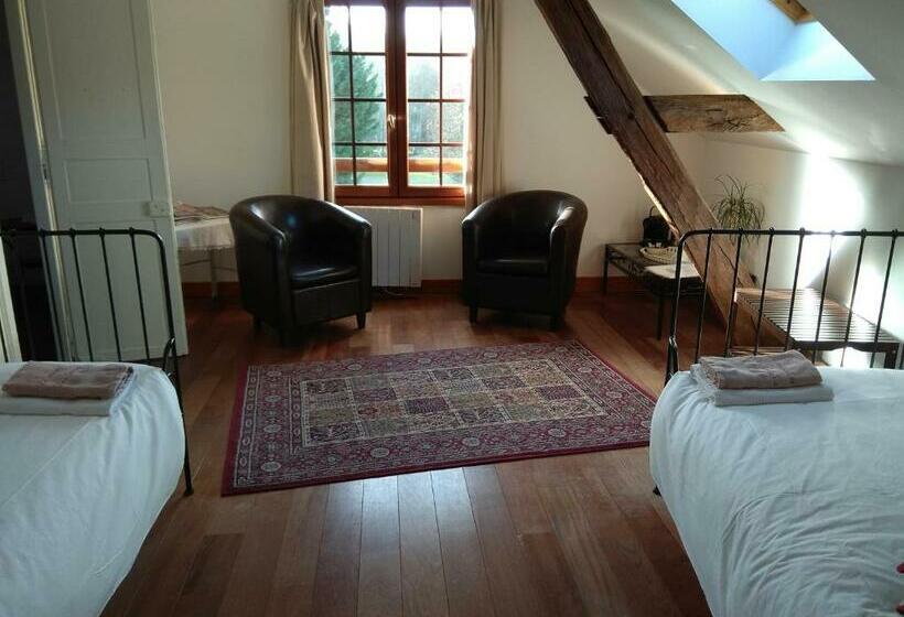 Люкс 2 Спальни, Chambre D Hôtes Le Moulin Des Landes