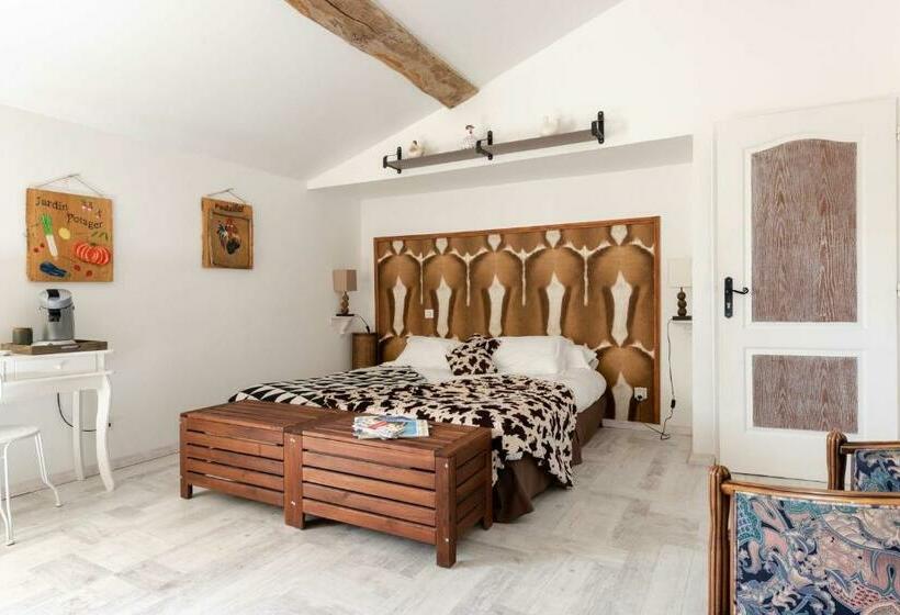 غرفة قياسية مطلّة علي الحديقة, L Ilot Vignes