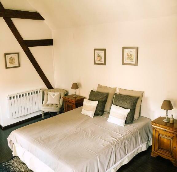 غرفة قياسية مزوَّدة بشُرفة, Maison D Hôtes La Rose D Alsace