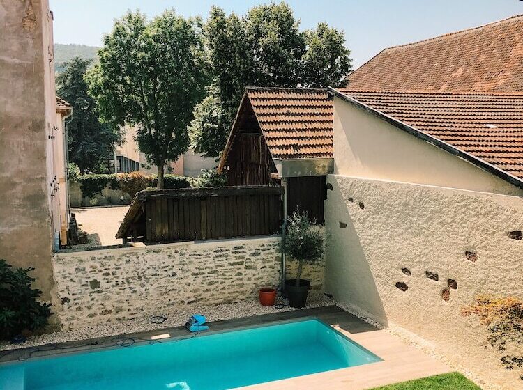 غرفة قياسية مطلّة علي حمام السباحة, Maison D Hôtes La Rose D Alsace