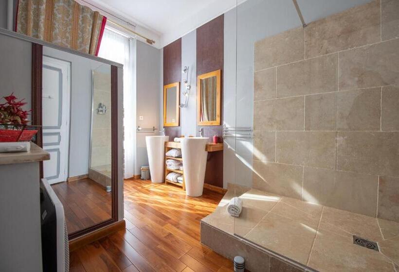 חדר דלוקס נוף לגינה, Villa Hortebise