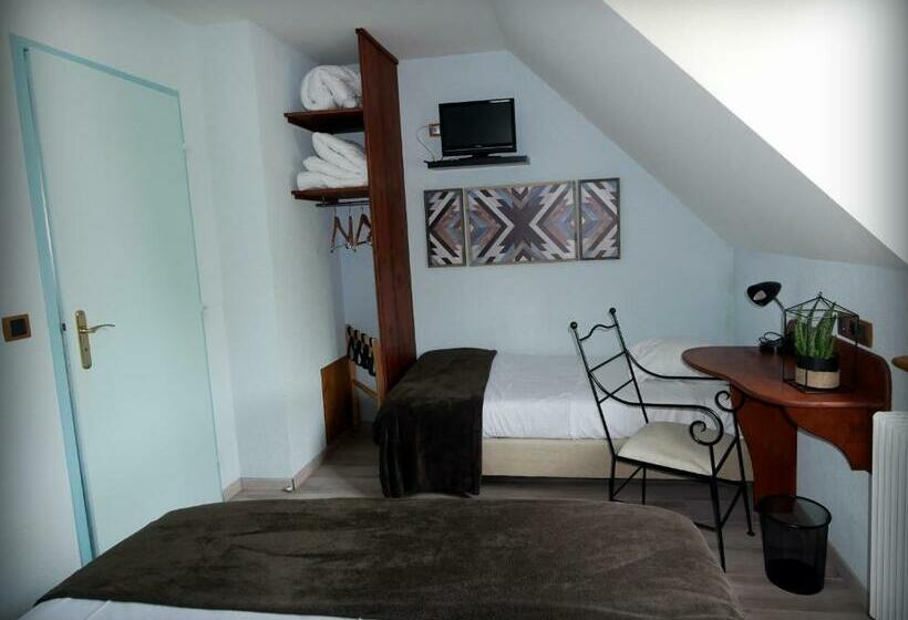 غرفة قياسية ثلاثية, Auberge De La Rivière