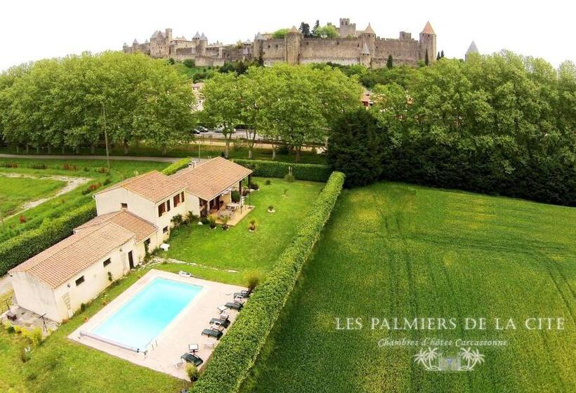 חדר סטנדרט לשלושה, Chambres D Hôtes Les Palmiers De La Cité