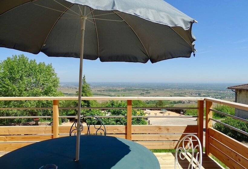 シャレー1寝室, Auberge Les Hauts De Chenas