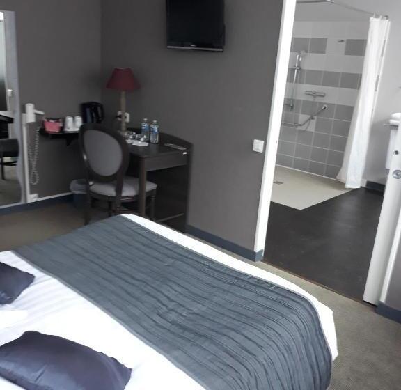 适合残疾人使用的标准间, Hostellerie De La Quenoeuille