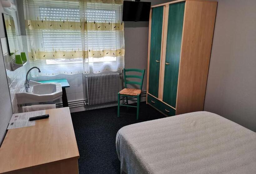 חדר סטנדרט חדר אמבטיה משותף, Hôtel Bar Des Arènes