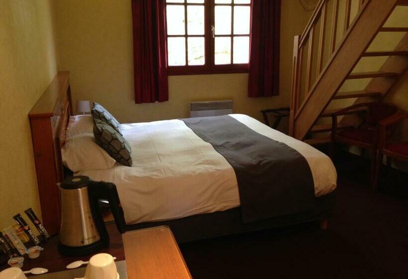 غرفة عائلية, Logis Hôtel Le Moulin De La Coudre