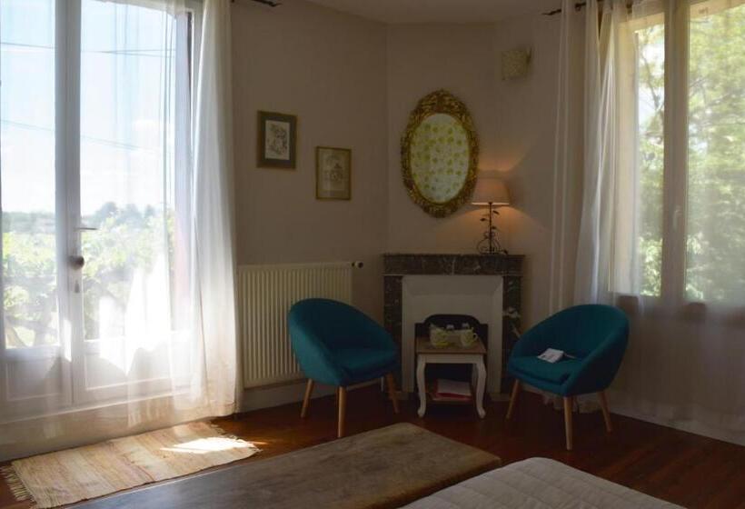 标准房带园景, Chambres D Hôtes   Dîners   Piscine   Centre Ville Bergerac 5km   Domaine De Bellevue Cottage