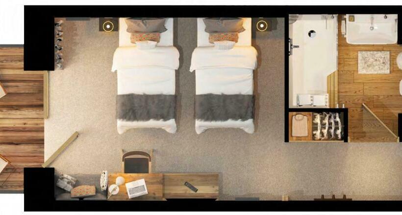 اتاق سوپریور با چشمانداز کوهستان, Avancher