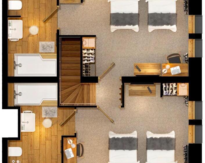 سوییت دوبلکس, Avancher