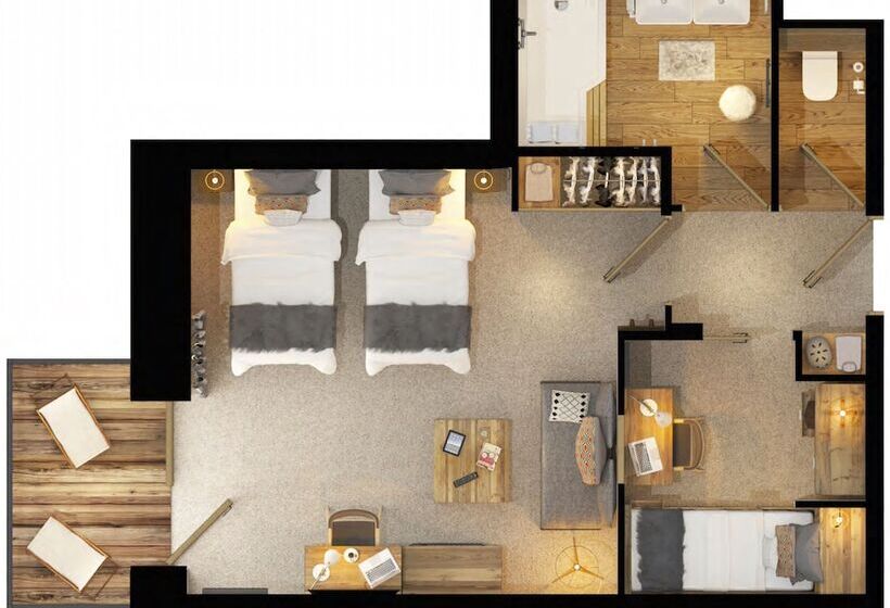 اتاق خانوادگی, Avancher