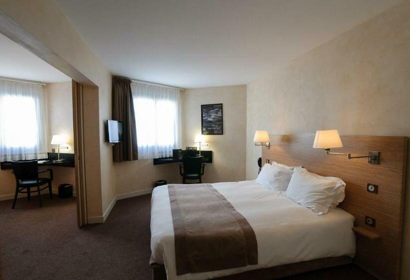 חדר סטנדרט נוף לגינה, Hôtel Restaurant De L Embarcadère