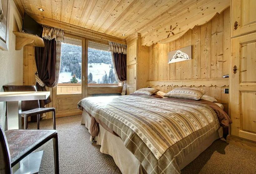 Номер Стандарт, Hôtel Chalet Les Ecureuils Restaurant, Sauna & Spa Garage