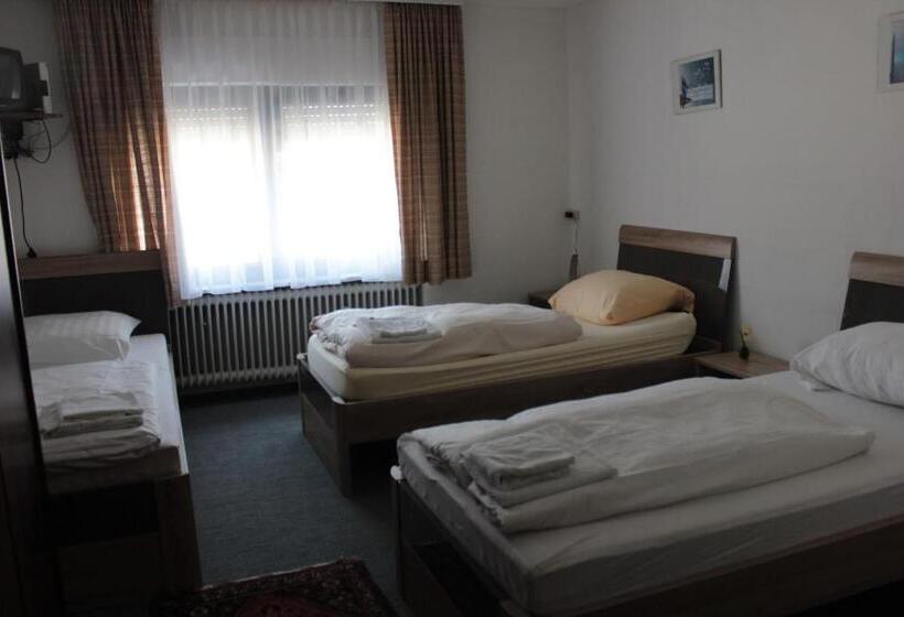 اتاق استاندارد سه نفره, Airport Hotel Zum Taubengrund