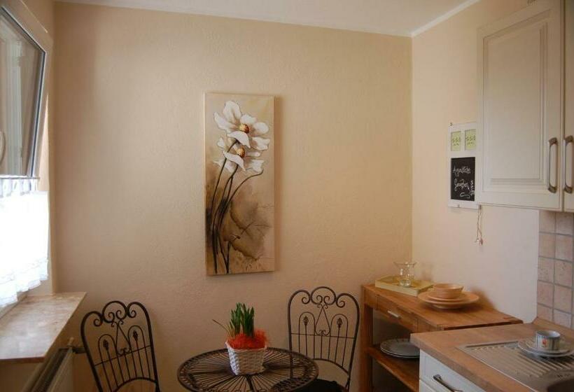 Апартаменты 1 Спальня с Балконом, Ferienwohnungen Cafe Maarblick