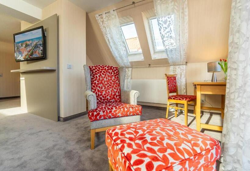 小型套房带海景, Centralhotel Binz