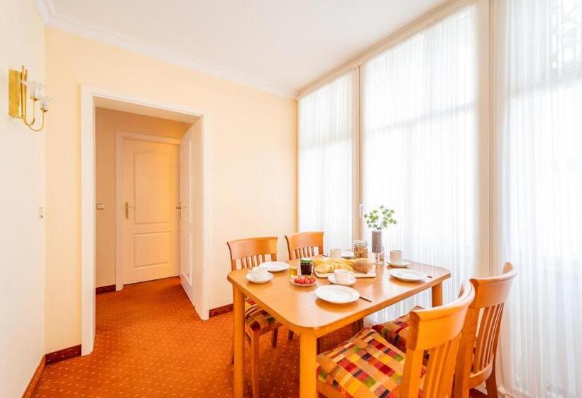 Апартаменты 1 Спальня, Centralhotel Binz