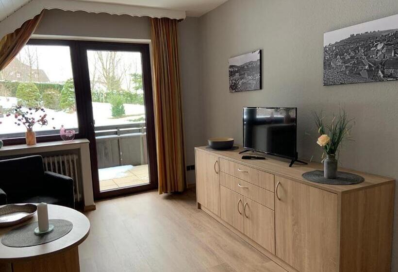 آپارتمان 1 خوابه با بالکن, Landhaus Fischer