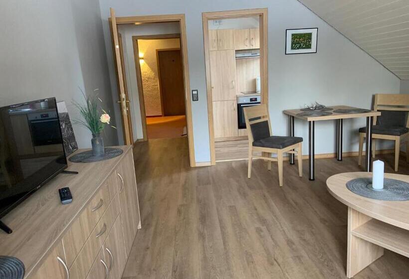 آپارتمان 1 خوابه با بالکن, Landhaus Fischer