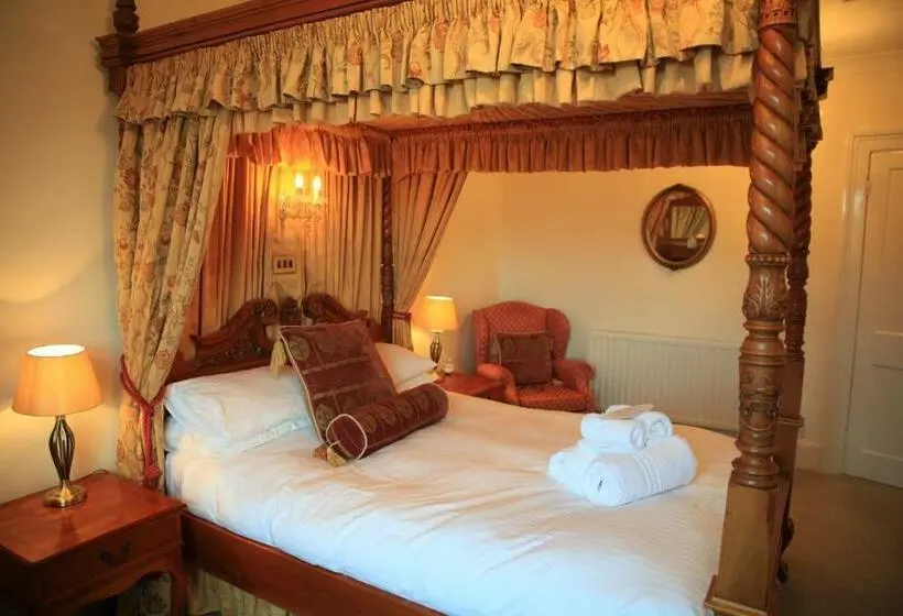 キングサイズベッドのスタンダードルーム, The Bonnicott Hotel Lynmouth