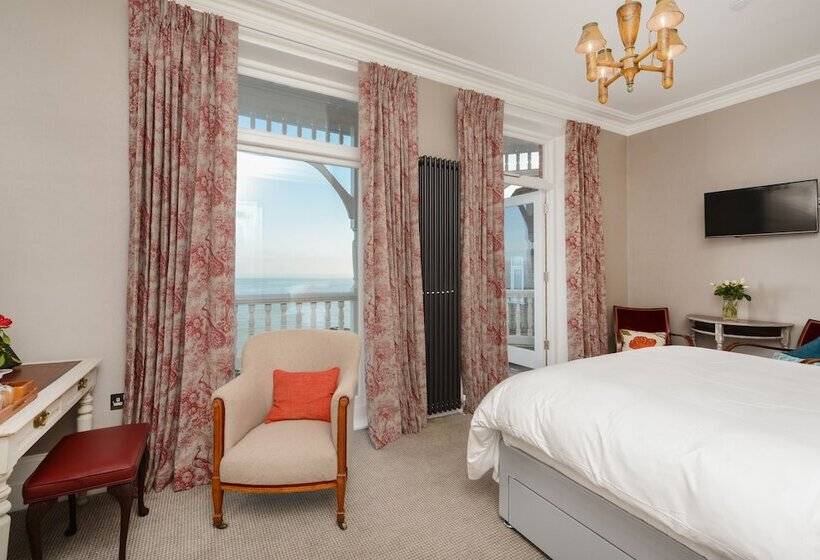 غرفة ديلوكس مطلّة علي البحر مزوَّدة بشُرفة, Bay Tree Broadstairs