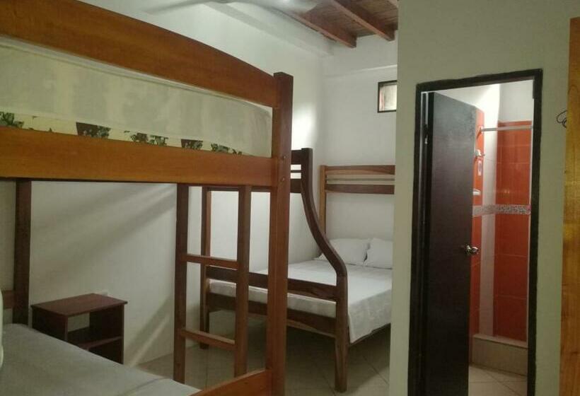 اتاق استاندارد چهار تخته, Hostal Casa Taisha