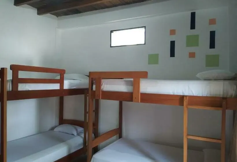 Neljän hengen Economy-huone jaetulla kylpyhuoneella, Hostal Casa Taisha