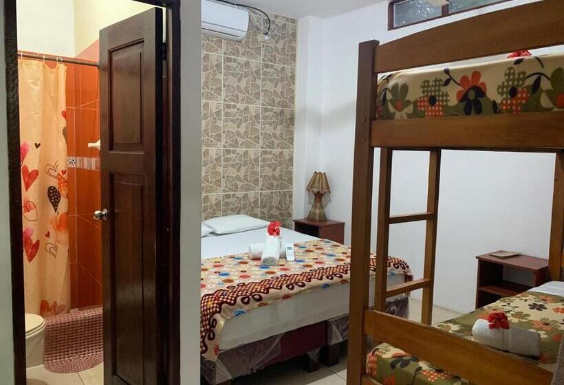 اتاق استاندارد چهار تخته, Hostal Casa Taisha