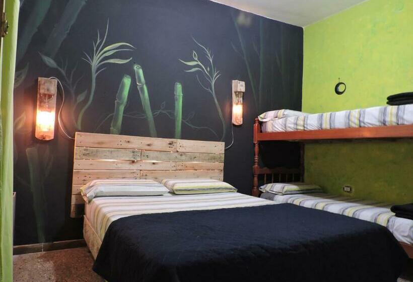 Quarto Quádruplo Estandar, Carrusel Art Hostel