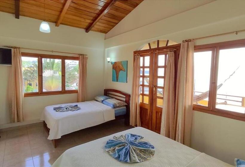 Standardrum Havsutsikt med Balkong, Cielo Azul