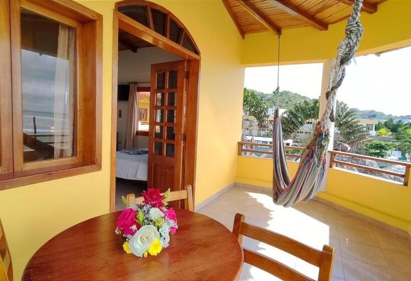 Standardrum Havsutsikt med Balkong, Cielo Azul