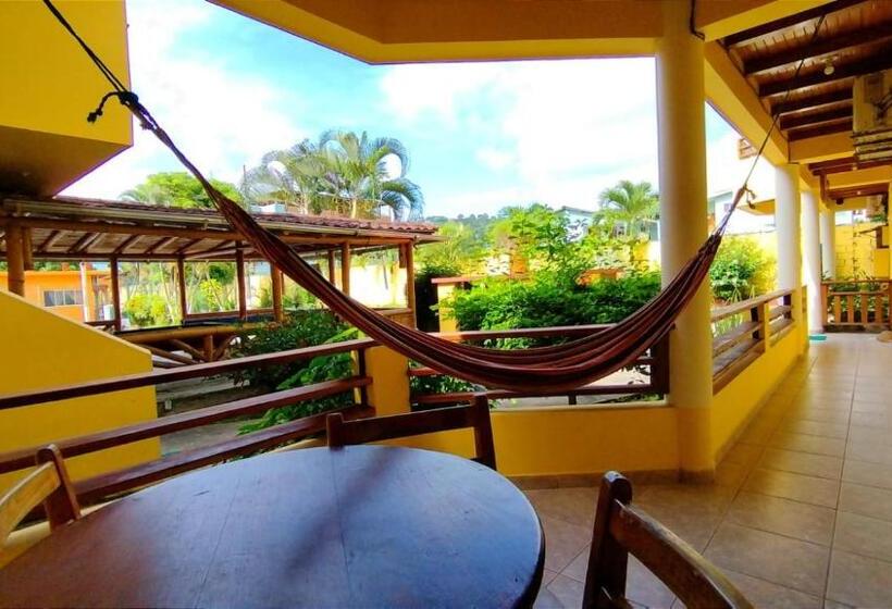 Standard Fyrbäddsrum med Balkong, Cielo Azul