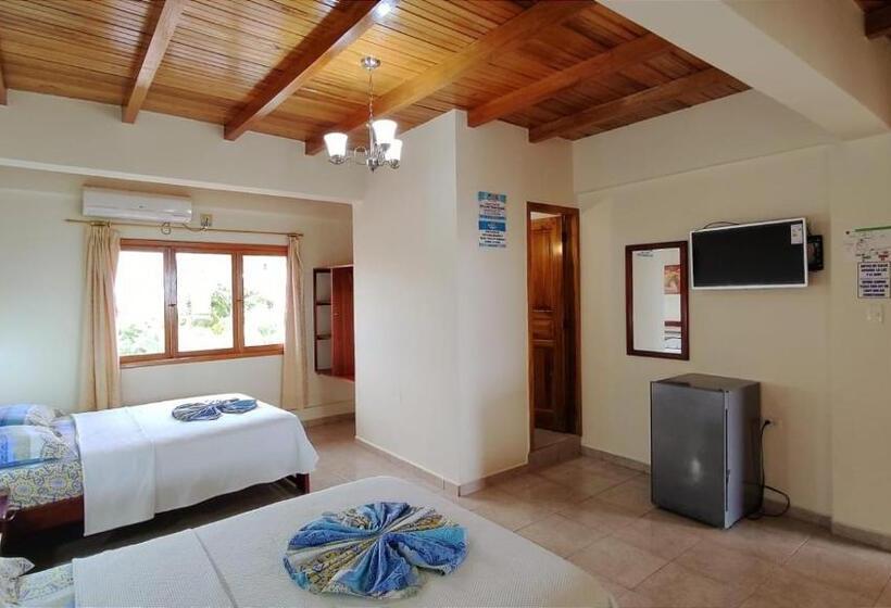 Standardrum 2 Dubbelsängar, Cielo Azul