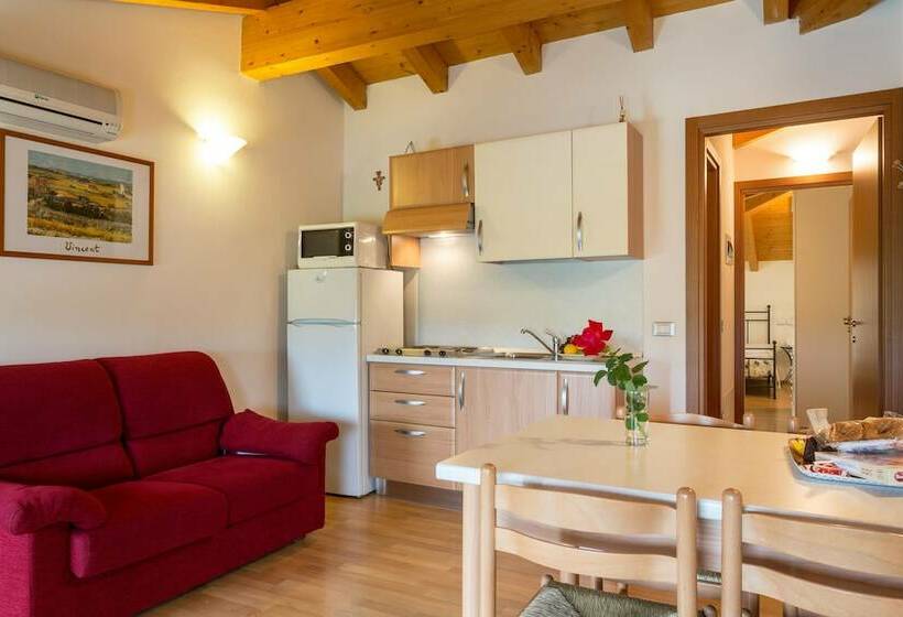 1ベッドルームのスーペリアアパートメント, Agriturismo Al Tralcio