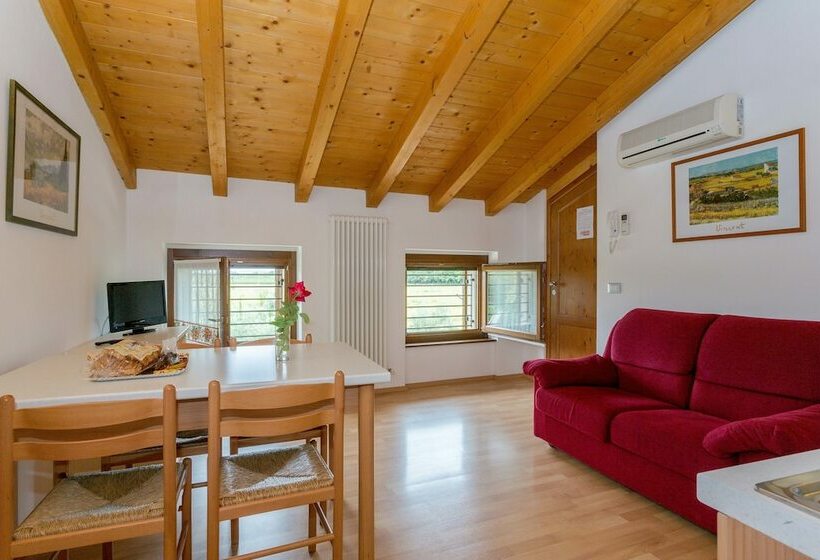 1ベッドルームのスーペリアアパートメント, Agriturismo Al Tralcio