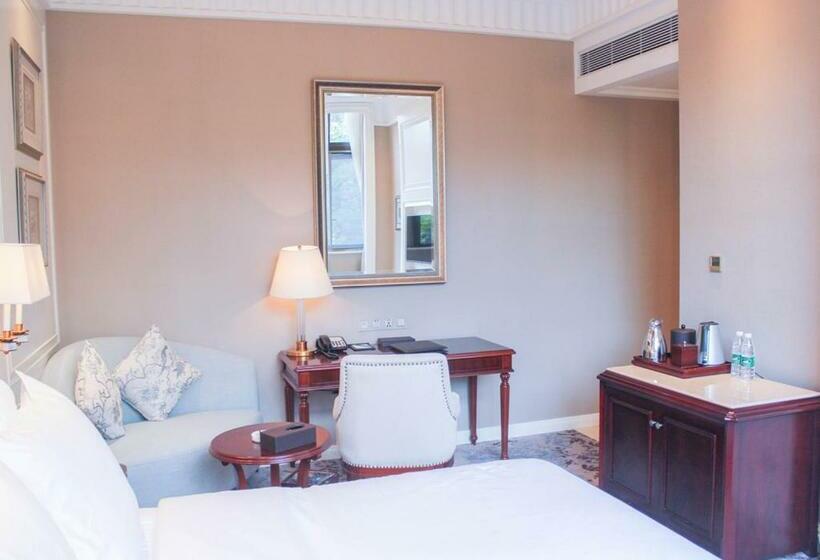 غرفة سوبيريور مطلّة علي الحديقة, Carp Islet Resort Fuzhou