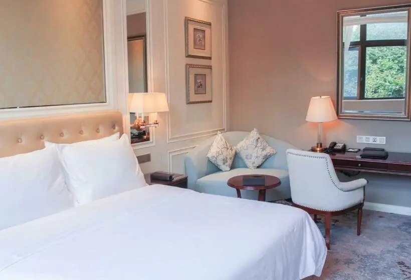 Superior-huone Puutarhanäkymä, Carp Islet Resort Fuzhou