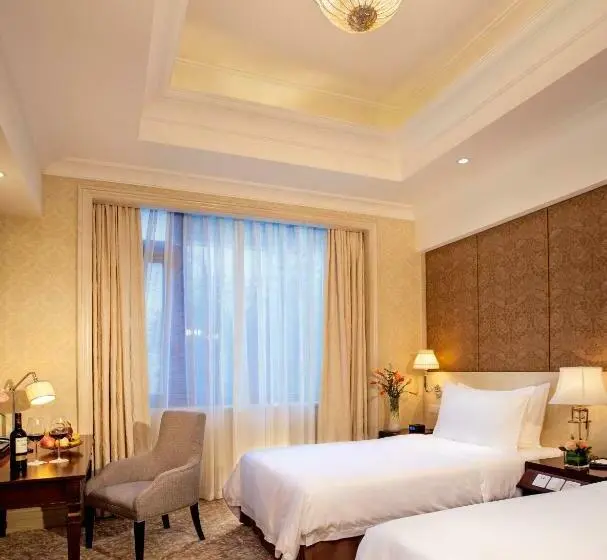 Superior-huone Puutarhanäkymä, Carp Islet Resort Fuzhou