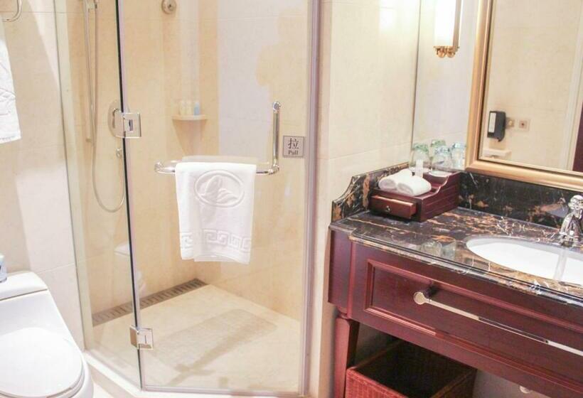 חדר דלוקס נוף לגינה, Carp Islet Resort Fuzhou