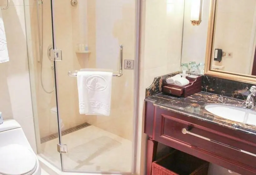Deluxe-huone Puutarhanäkymä, Carp Islet Resort Fuzhou