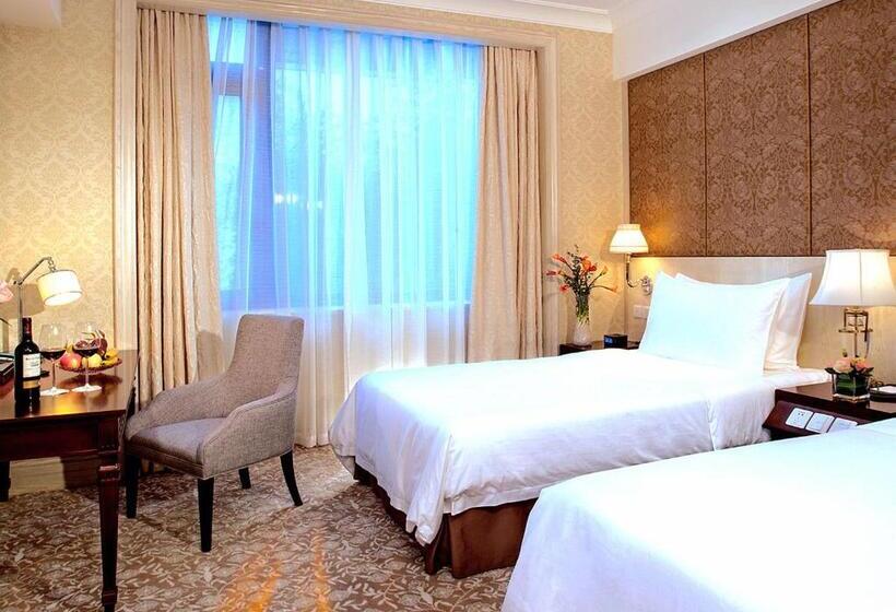 غرفة ديلوكس مطلّة علي الحديقة, Carp Islet Resort Fuzhou