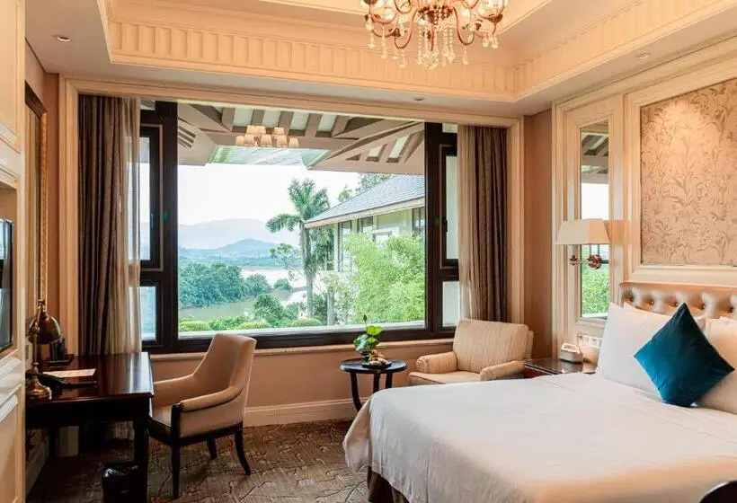 Deluxe-huone King-vuode, Carp Islet Resort Fuzhou