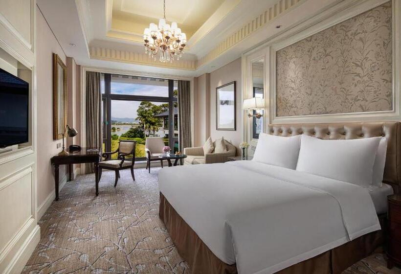 חדר דחוקס עם מיטת קינג, Carp Islet Resort Fuzhou